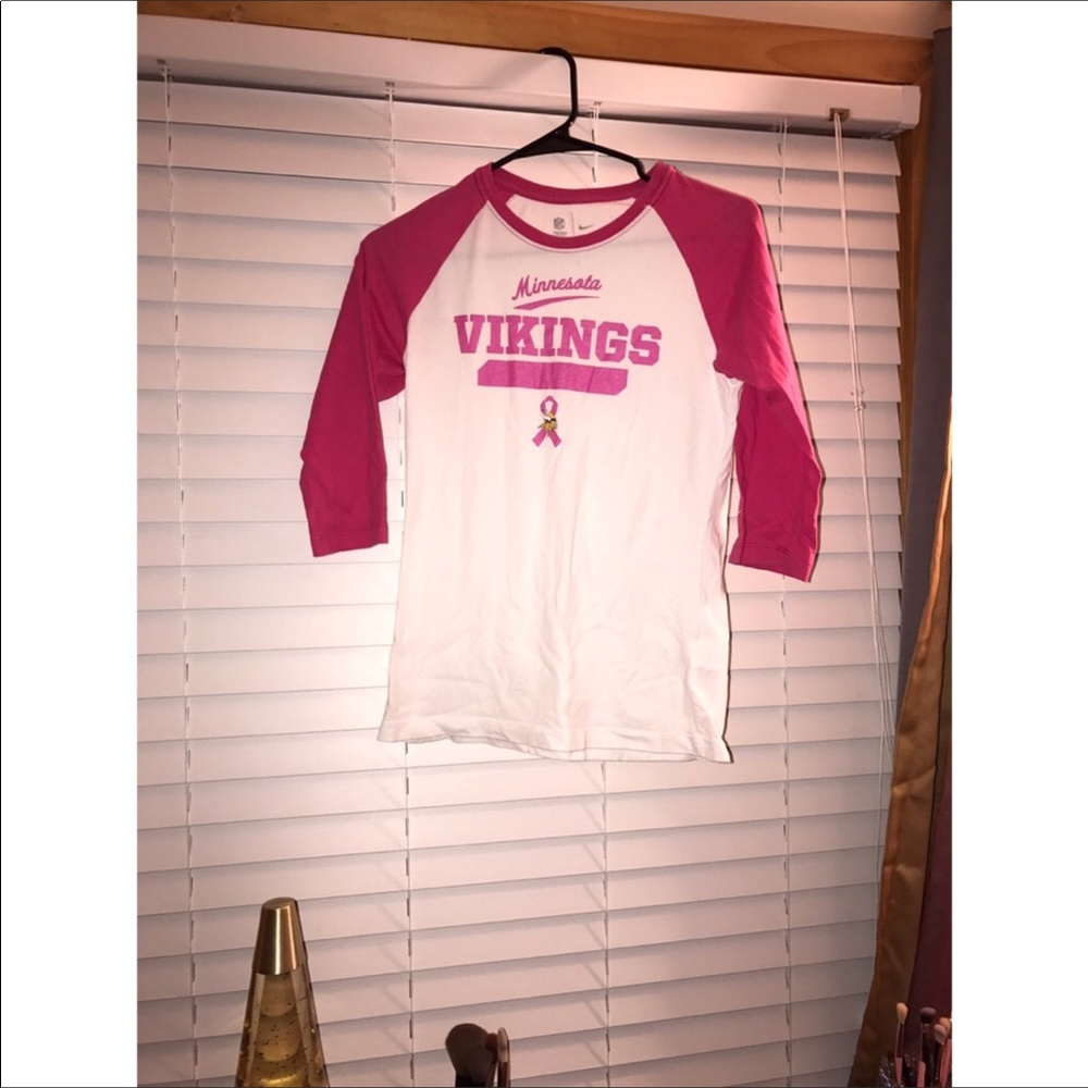 Vikings breast cancer shirt